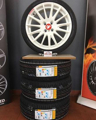 KIT CERCHI IN LEGA E GOMME 500 ABARTH DA 17 POLLIC