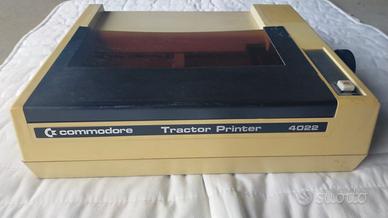 stampante commodore tractor printer funzionante 