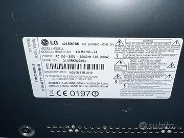 Tv LG 42”