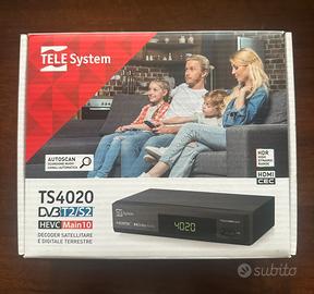 Decoder Digitale Terrestre TeleSystem TS4020