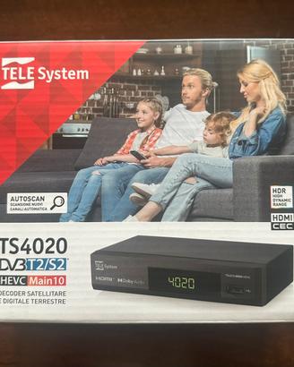 Decoder Digitale Terrestre TeleSystem TS4020
