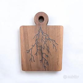 Tagliere In Noce Massello e Resina