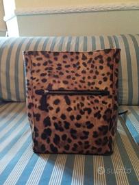 DOLCE E GABBANA  ZAINO DONNA  LEOPARDATO