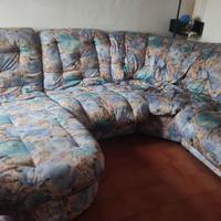 Divano angolare modulare sfoderabile