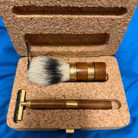 Barba Kit vintage - pennello e rasoio