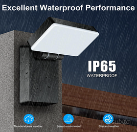 Applique esterno/interno 60W IP65 360° SIGILLATO