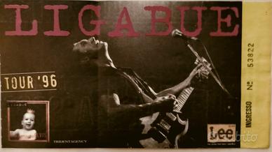 biglietto Luciano Ligabue buon compleanno Elvis 96