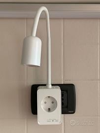 Lampada da lettura LED dimmerabile con USB e USB-C