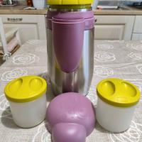 Thermos Porta Pappa CHICCO - acciaio inox - usato