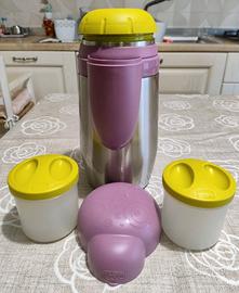 Thermos Porta Pappa CHICCO - acciaio inox - usato