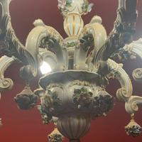 lampadario Capodimonte 