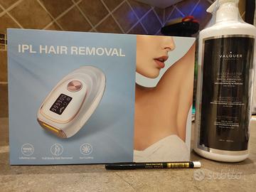 Epilatore luce pulsata effetto ghiaccio