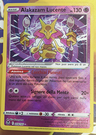 Carte Pokemon - Alakazam Lucente - Tempesta Argent