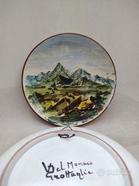 Piatto da muro 1960 Vincenzo del Monaco