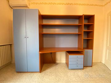 CAMERETTA COMPLETA (libreria e letto contenitore)