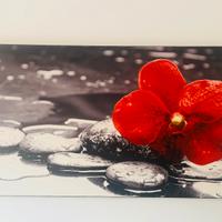 ⸻  Quadro Moderno “Orchidea Rossa” –