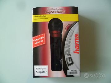 Microfono Playstation 3 per Singstar NUOVO