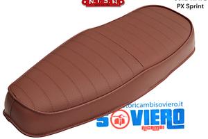 Sella NISA WAVE Marrone Vespa 125 150 200 PX PE S
