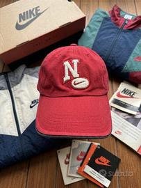 Cappellino Nike vintage anni 90 rosso
