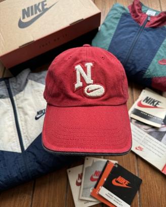 Cappellino Nike vintage anni 90 rosso