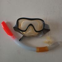 Maschera boccaglio adulto sub