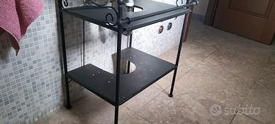 Mobile bagno in ferro 