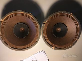 Due altoparlanti Philips AD 9710 largabanda alnico  			