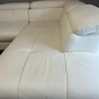 Divano ecopelle angolare 260x210 x95h