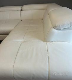 Divano ecopelle angolare 260x210 x95h