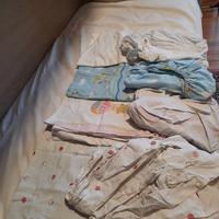 set lenzuoli lettino