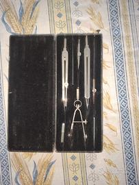 set da disegno tecnico vintage 