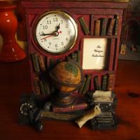 Decorazione con orologio e foto