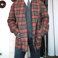 Giacca da camera Vintage  in jacquard di cotone