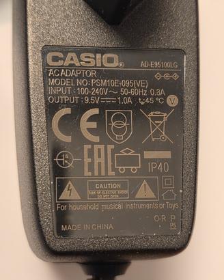 Alimentatore AD-E95100LG Casio