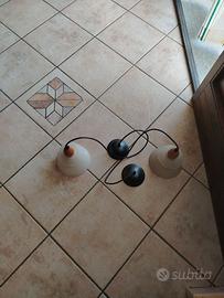 Coppia lampadari a sospensione