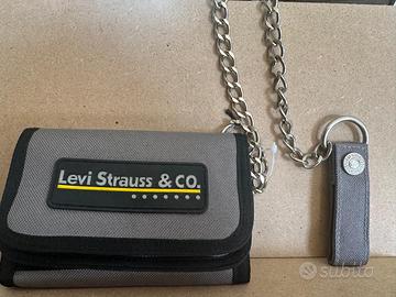 Portafoglio Levi’s con Catena e Passante