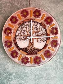 Orologio da parete in resina epossidica