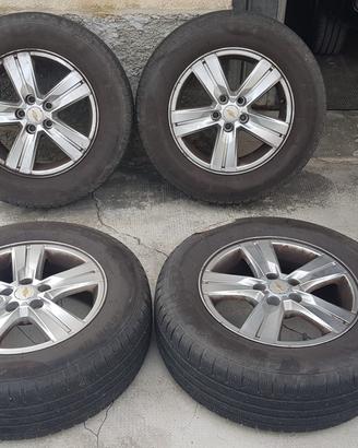 Set cerchi+gomme Chevrolet 215/65 R16