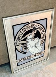 Quadro a specchio “Laboratorio Mucha” - LA PLUME