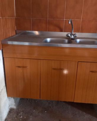 Lavello cucina acciaio inox 2 vaschette