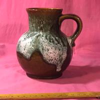 brocca W Germany vintage con effetto lava