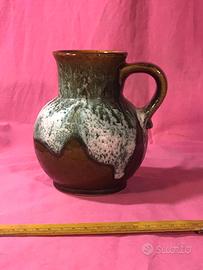 brocca W Germany vintage con effetto lava