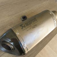 Marmitta Akrapovic slip on line per KTM