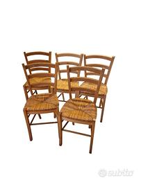 Sedie stile rustico