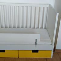 Lettino per bambini 65x125 completo di materasso