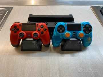 SUPPORTO CON VENTOLE E CONTROLLER PS4