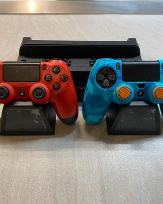 SUPPORTO CON VENTOLE E CONTROLLER PS4