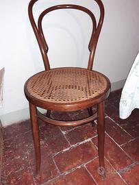 Set completo arredo paglia Thonet