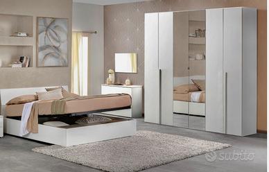 Camera da letto + cassettone + armadio 3 ante