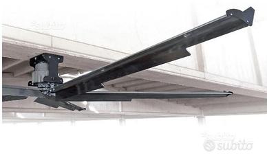 Ventole per stalle con 5 pale lunghezza 4 mt